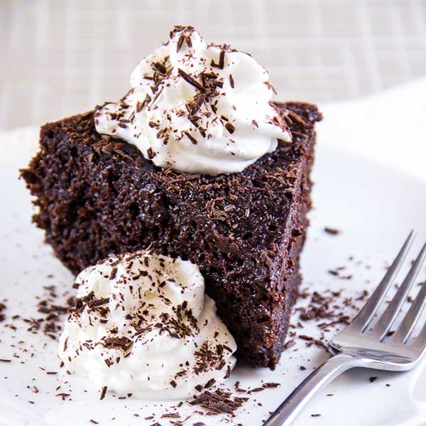 Slow Cooker Triple Chocolate Cake Recipe for Slow Cooker Triple Chocolate Cake