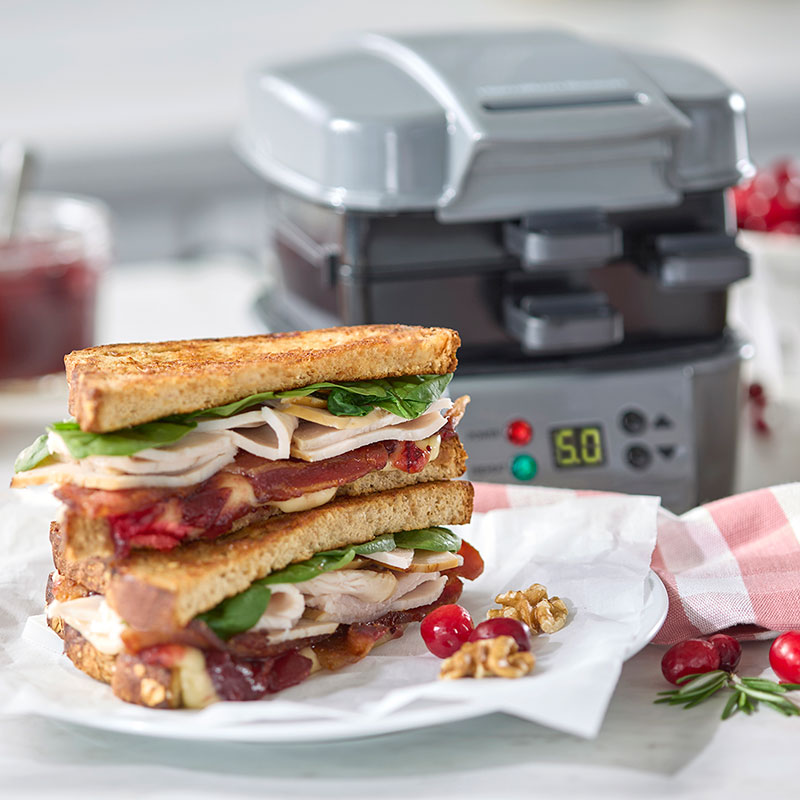 Turkey, Cranberry and Brie Sandwich Recipe for Turkey, Cranberry and Brie Sandwich