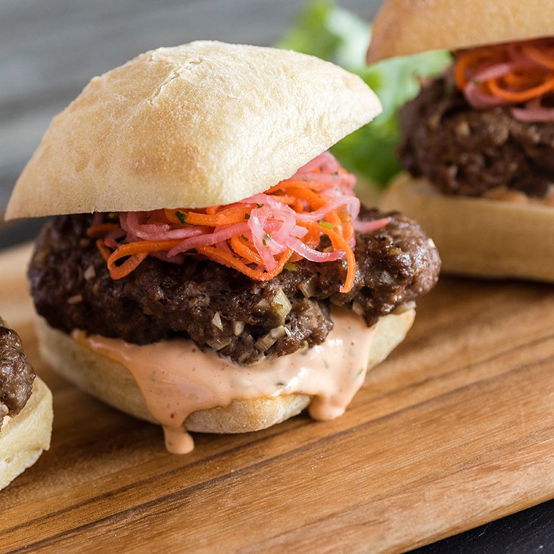 Vietnamese Burgers Recipe for Vietnamese Burgers