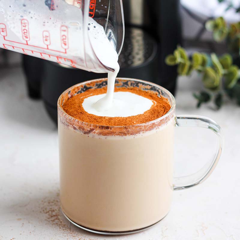 White Chocolate Salted Caramel Latte Recipe for White Chocolate Salted Caramel Latte