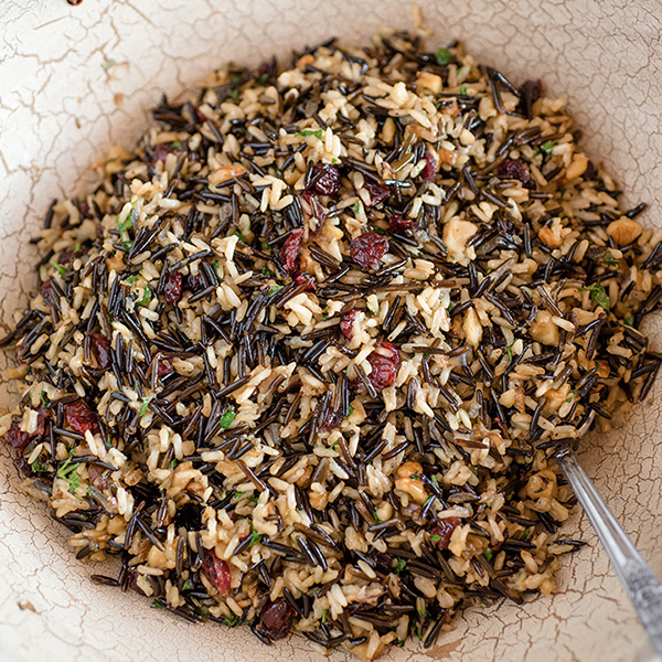 Cranberry Herb Wild Rice Pilaf