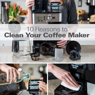 Click for Top 10 Reasons To Clean Your Coffee Maker