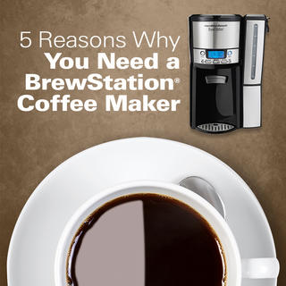 Click for 5 Reasons Why You Need a BrewStation® Coffee Maker