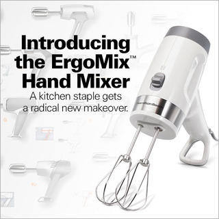 Click for ErgoMix™ Hand Mixer: Modernizing a Kitchen Staple