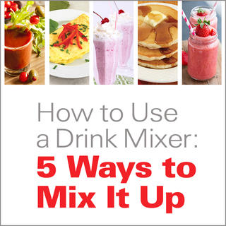 Click for How to Use a Drink Mixer: 5 Ways to Mix It Up