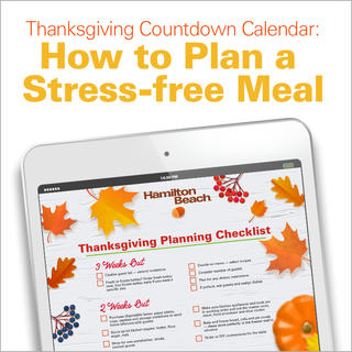 Click for Thanksgiving Countdown Calendar: How to Plan a Stress-free Meal
