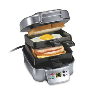 Details for Sandwich Stacker™ Hot Sandwich Maker, Silver (25471) Sandwich Stacker™ Hot Sandwich Maker, Silver (25471)
