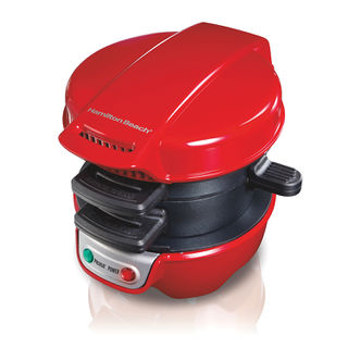 Details for Breakfast Sandwich Maker, Red (25476MN) Breakfast Sandwich Maker, Red (25476MN)
