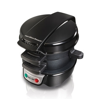 Details for Breakfast Sandwich Maker, Black (25477MN) Breakfast Sandwich Maker, Black (25477MN)
