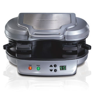Details for Dual Breakfast Sandwich Maker, Silver (25490MNA) Dual Breakfast Sandwich Maker, Silver (25490MNA)