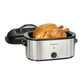Details for Electric Roaster Oven 22 Quarts, Stainless Steel (32215G) Electric Roaster Oven 22 Quarts, Stainless Steel (32215G)