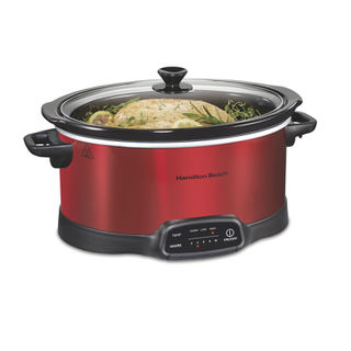 Details for 7 Quart Programmable Slow Cooker, Red (33573) 7 Quart Programmable Slow Cooker, Red (33573)