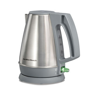 Details for 1 Liter Electric Kettle, Gray & Stainless (41065) 1 Liter Electric Kettle, Gray & Stainless (41065)