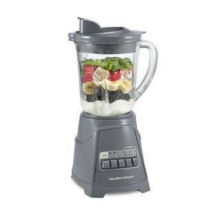 Details for Power Elite™ Blender with 40 oz. Glass Jar, Gray (58153J) Power Elite™ Blender with 40 oz. Glass Jar, Gray (58153J)