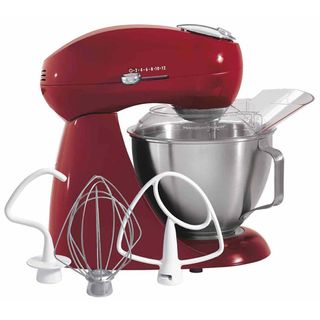 Details for Eclectrics® Carmine Red All-Metal Stand Mixer (63232) Eclectrics® Carmine Red All-Metal Stand Mixer (63232)