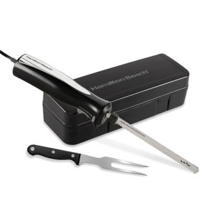 Details for Electric Knife Set with Cool-Touch Ergonomic Handle and Storage Case (74277) Electric Knife Set with Cool-Touch Ergonomic Handle and Storage Case (74277)