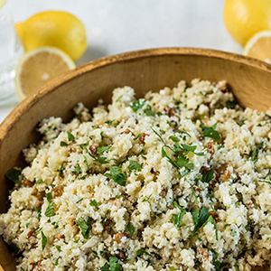 Mediterranean-Style Cauliflower Rice