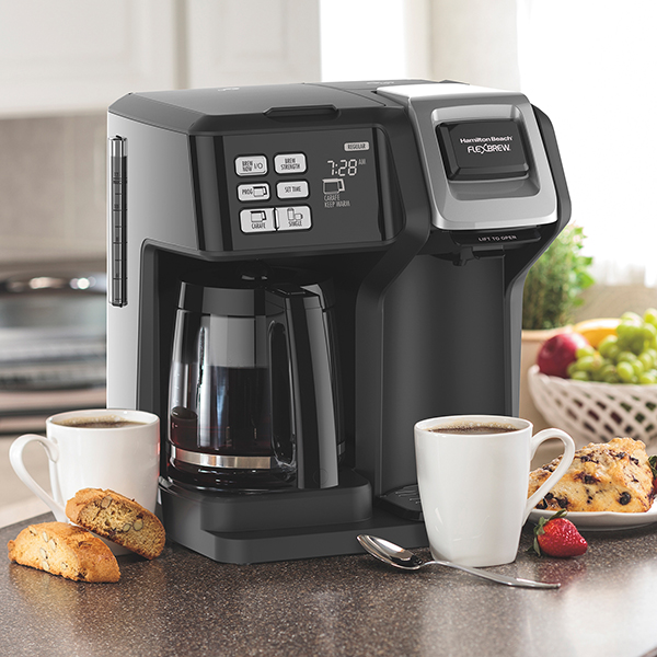 FlexBrew Coffee Maker On A Kitchen Counter FlexBrew Coffee Maker On A Kitchen Counter