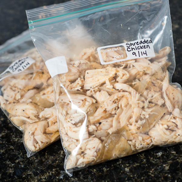 Slow Cooker Shreeded Chicken for meal planning