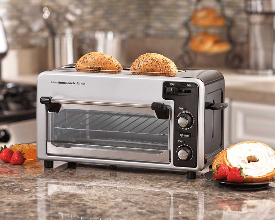 toastation toaster oven on a counter