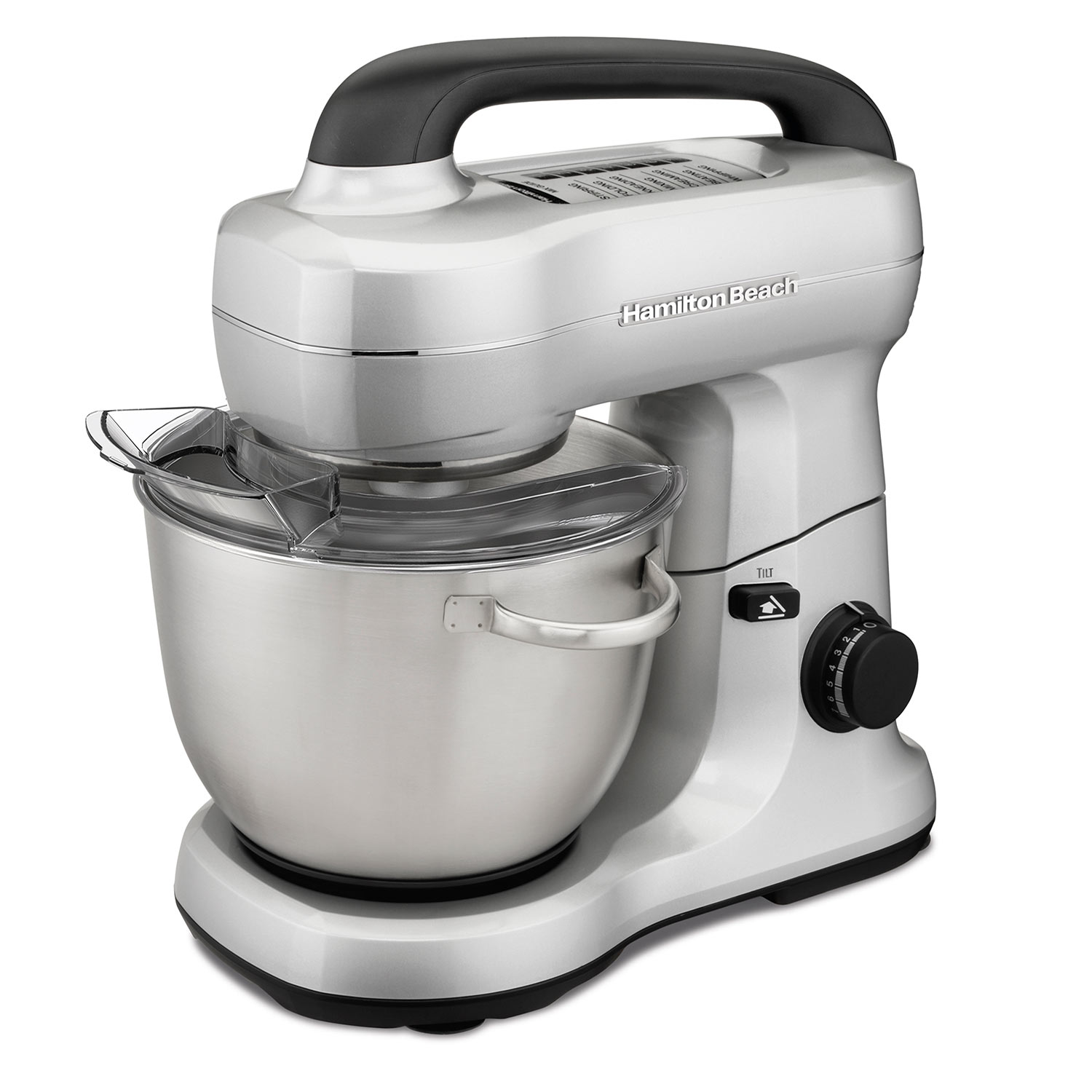 7 Speed Stand Mixer, 4 Quart, Silver (63392)