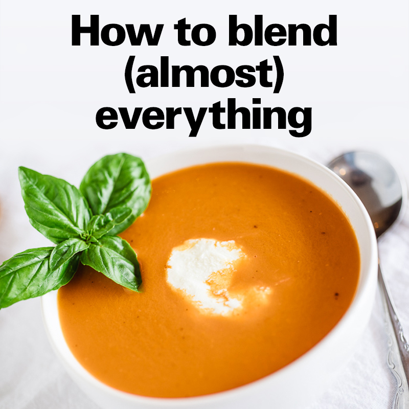 How to blend (almost) everything