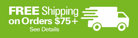 Free Shipping on Orders $75+