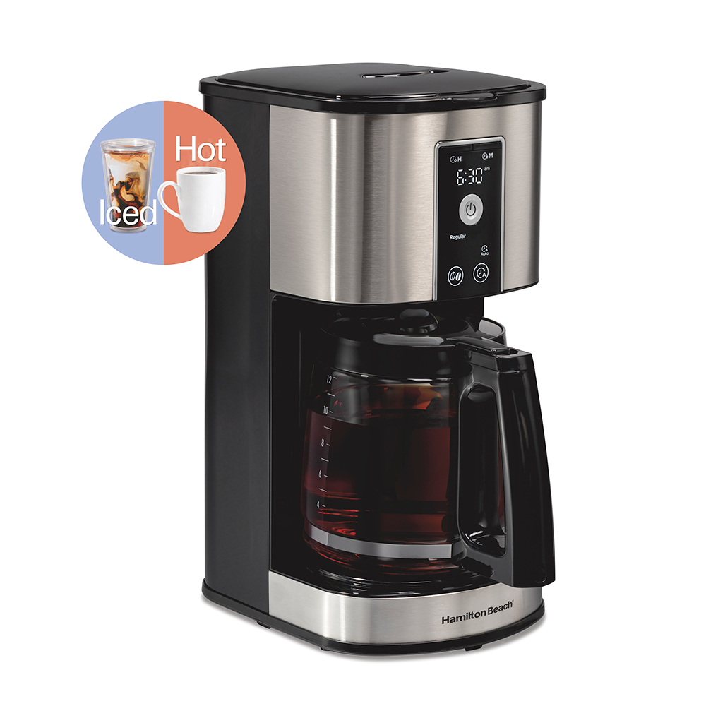 12 Cup Programmable Hot & Iced Coffee Maker (49620)