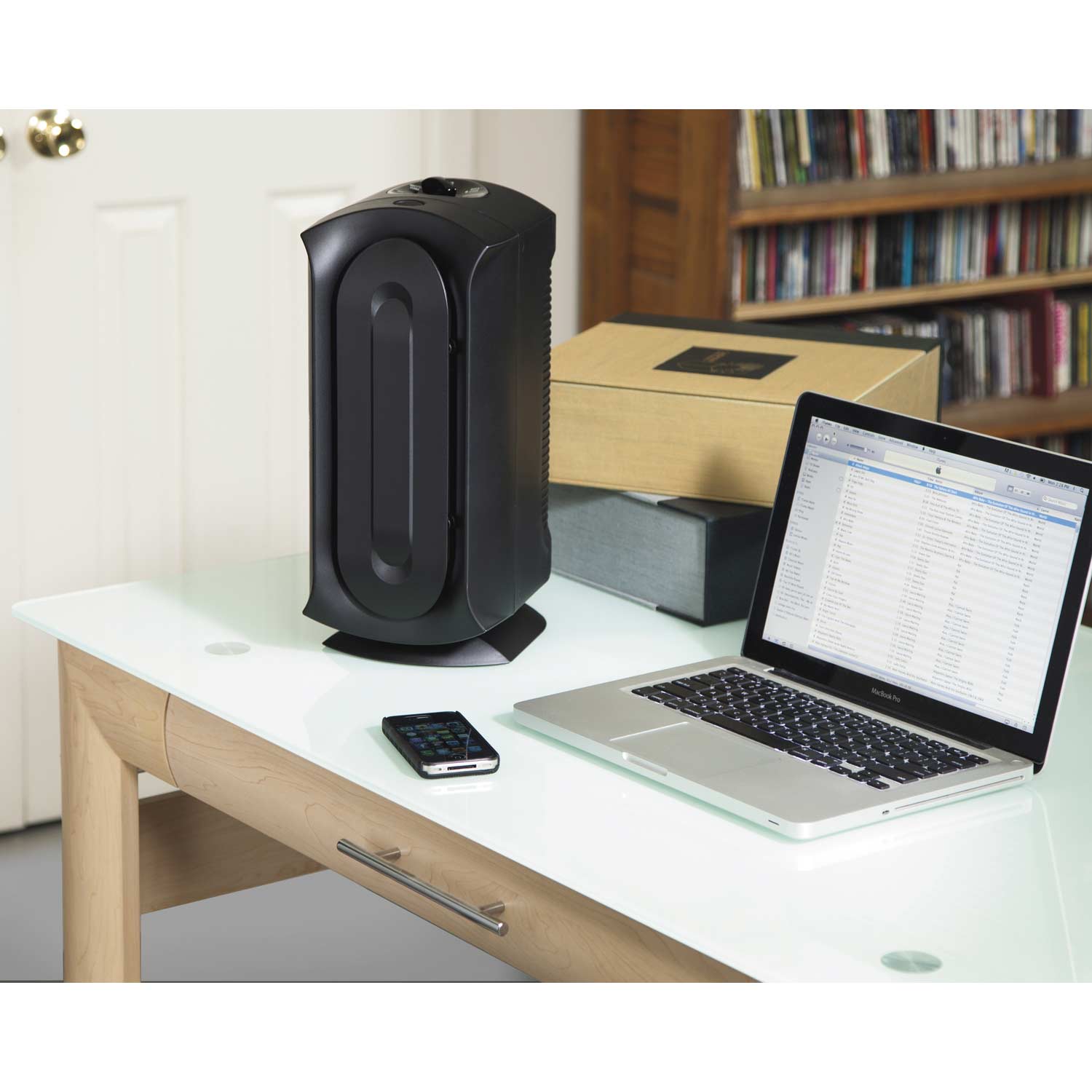 TrueAir Air Purifier 04386 is compact and ideal for any office or work space.