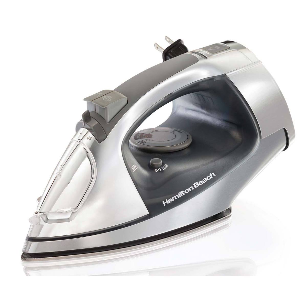Hamilton Beach 1700W Durathon Digital Retractable Cord Clothing Iron 19902R