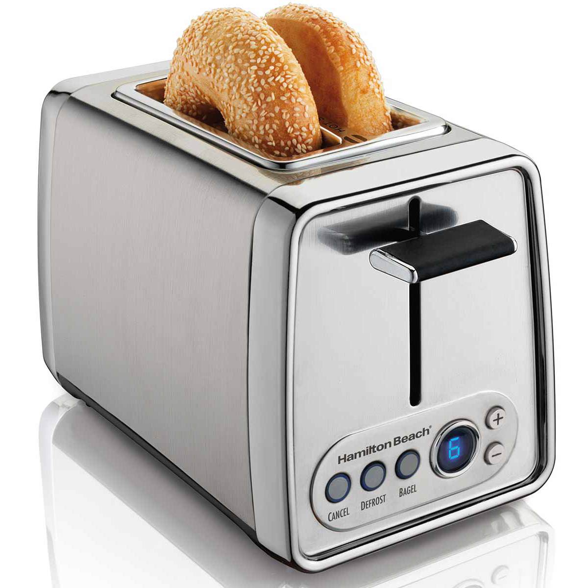 Modern Chrome 2 Slice Toaster (22792)