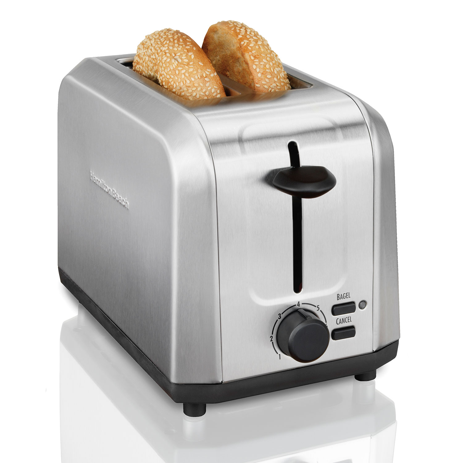2 Slice Brushed Stainless Steel Toaster (22911)