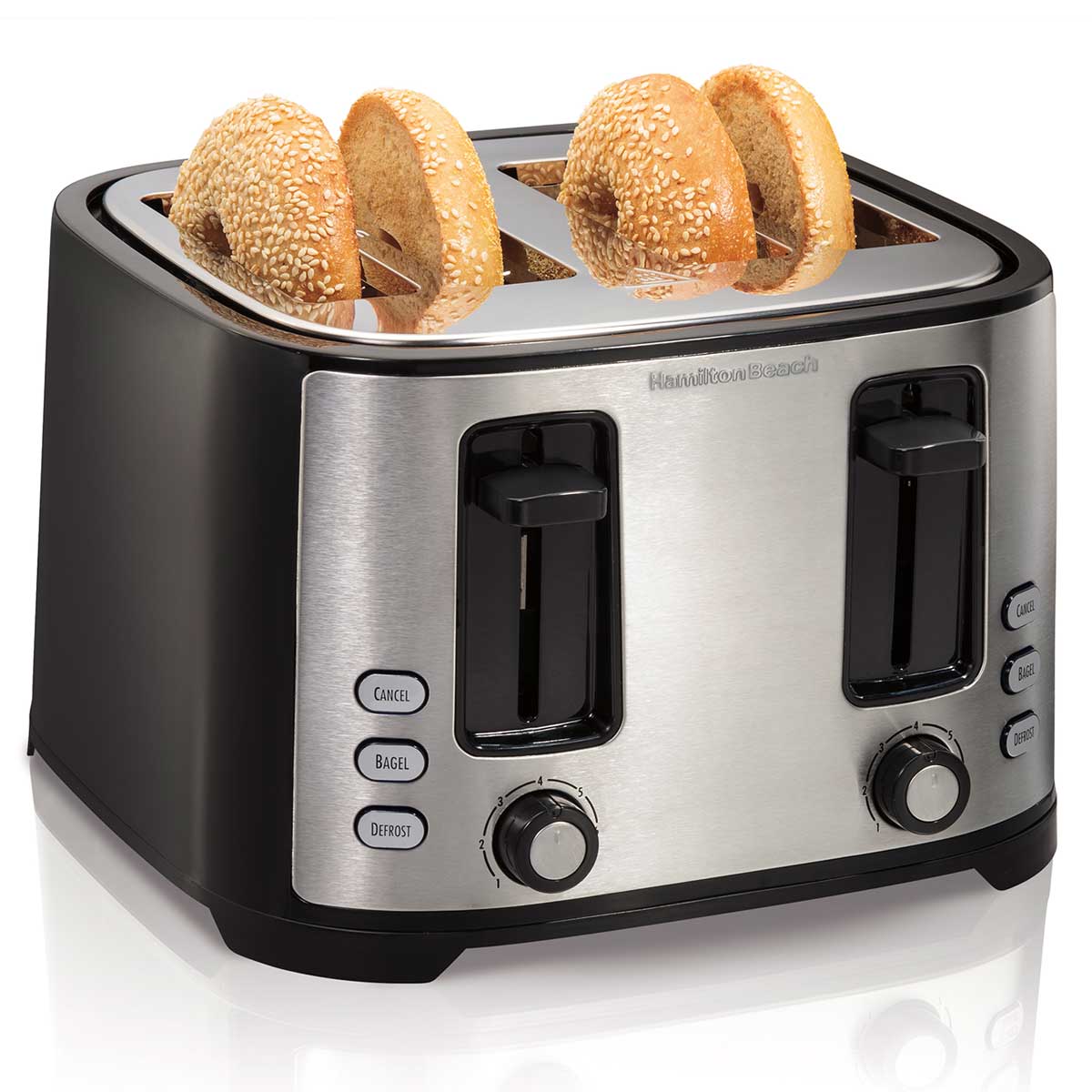 Extra-Wide Slot 4-Slice Toaster (24633)