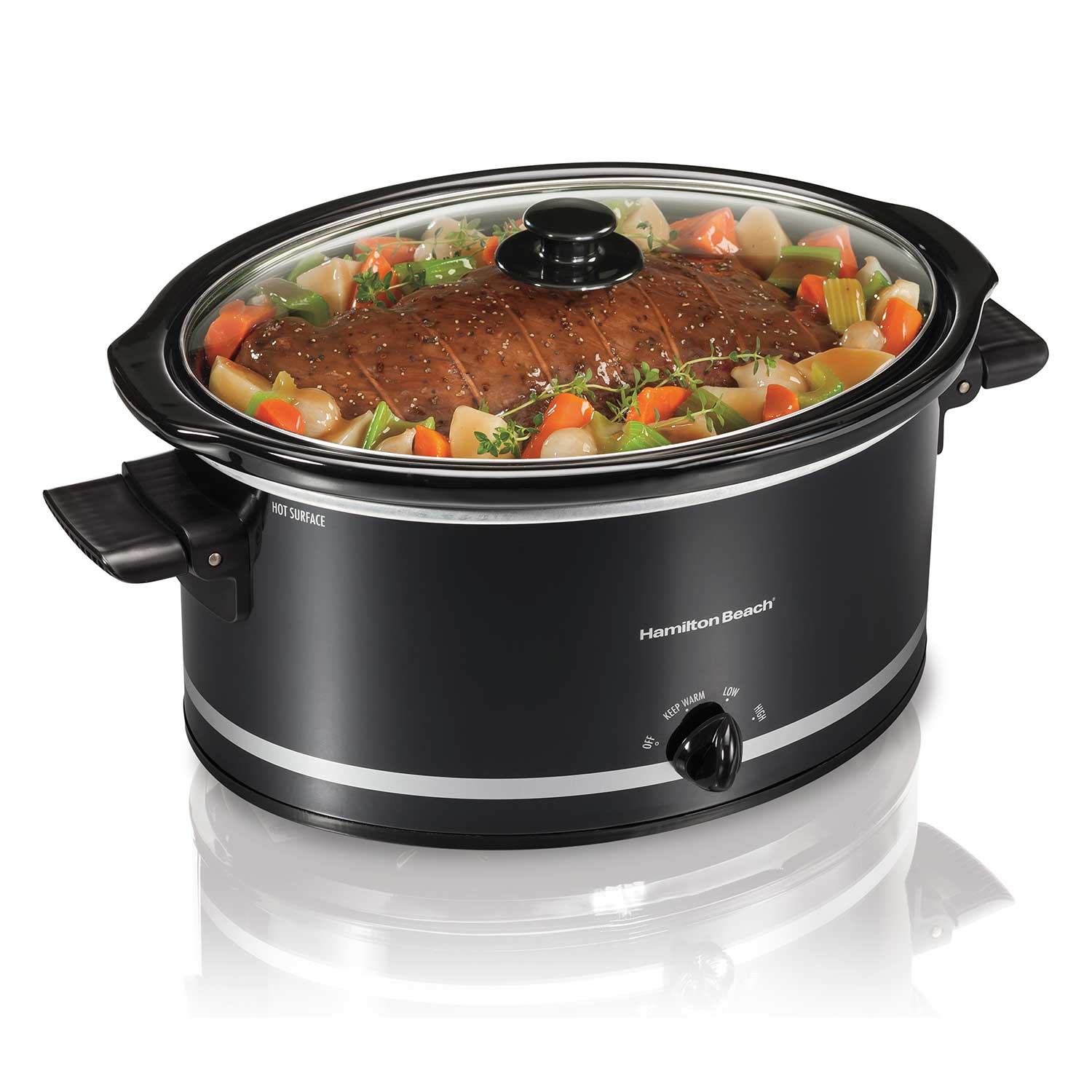 8 Quart Oval Slow Cooker (33185)