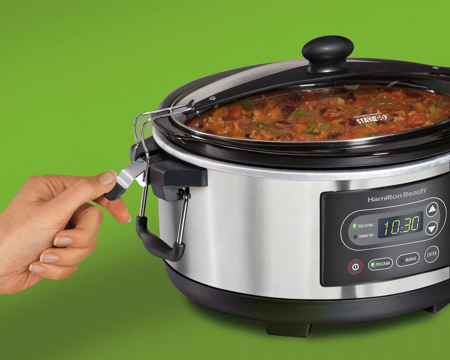 Featuring a locking lid for easy, mess-free travel