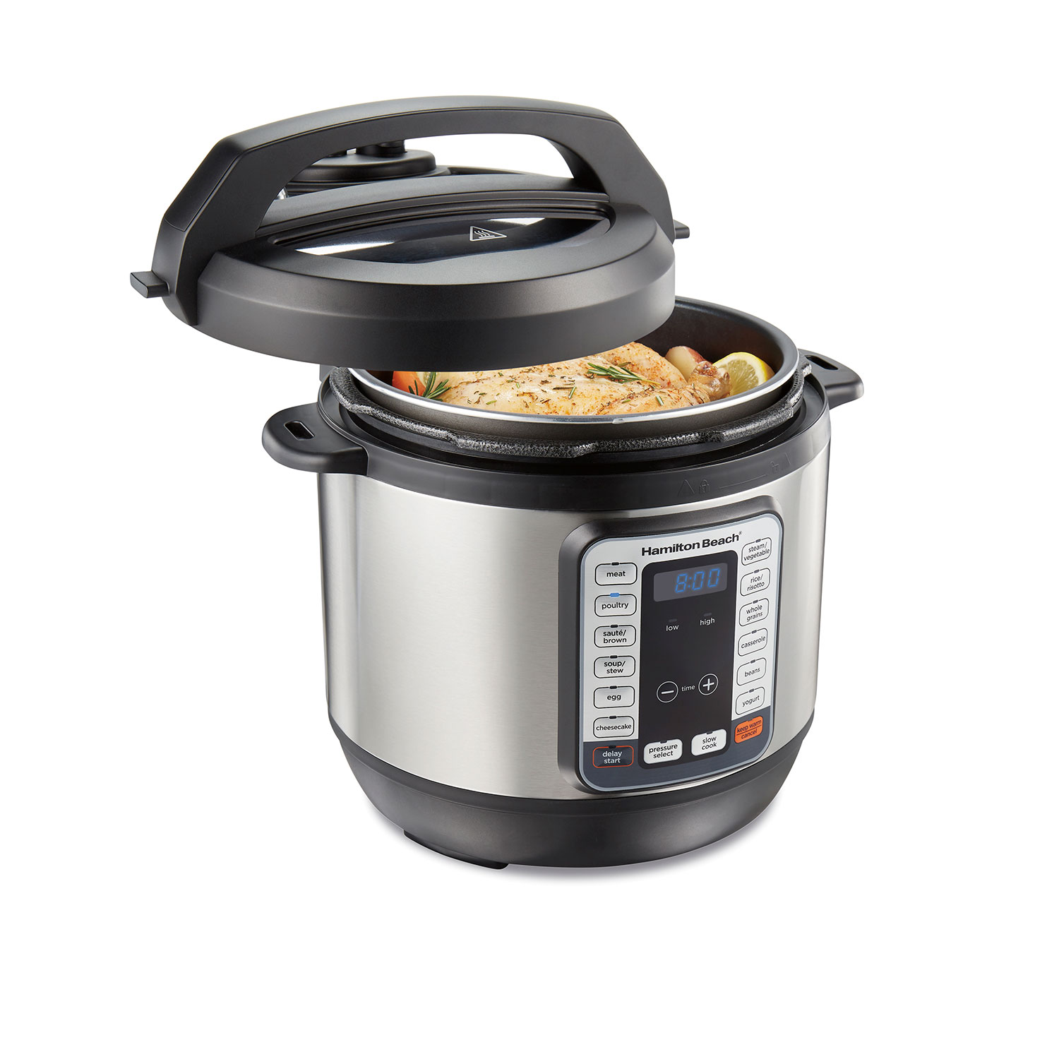 QuikCook™ 8 Quart Pressure Cooker, Stainless (34508) QuikCook™ 8 Quart Pressure Cooker, Stainless (34508)