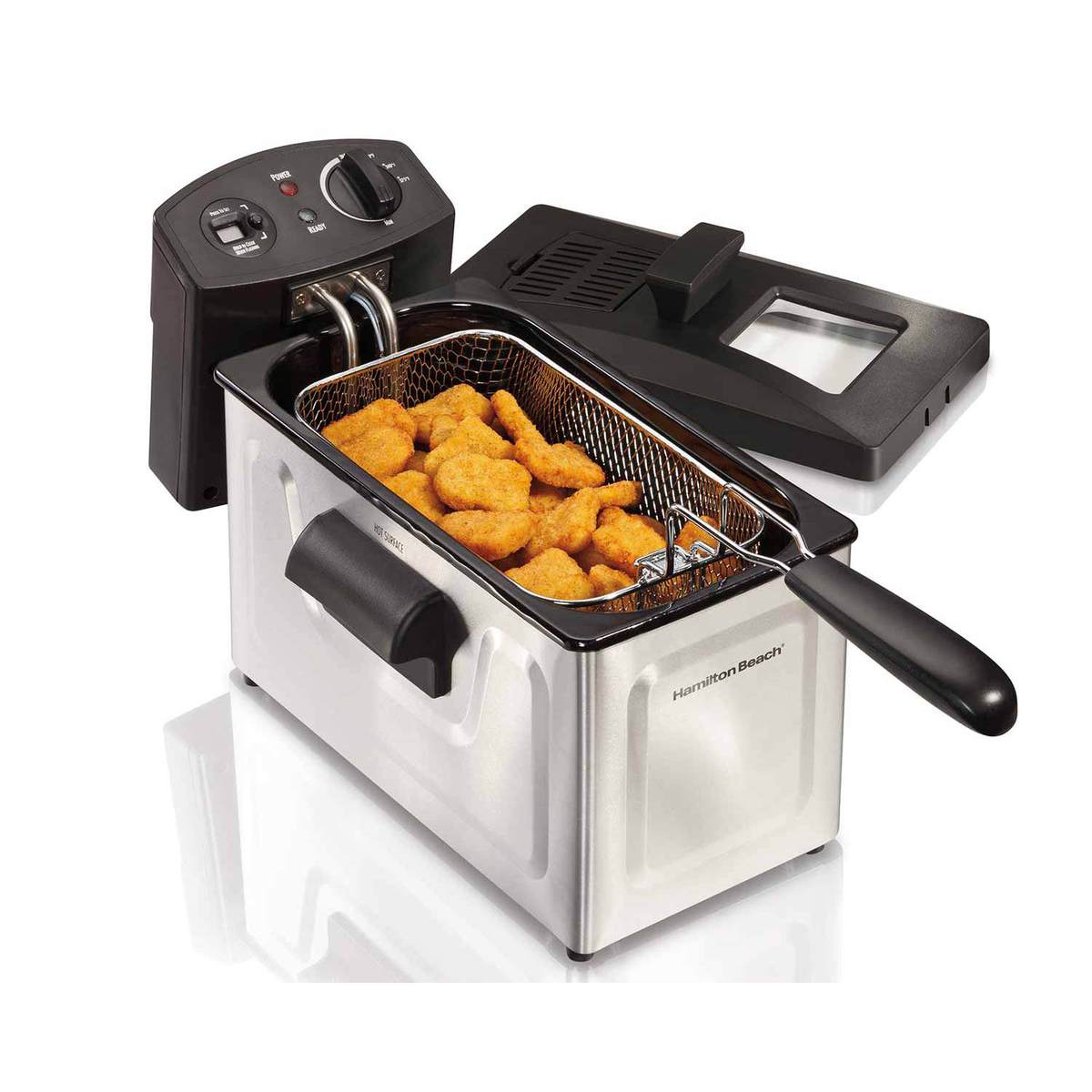 Deep Fryer, 12 Cup Oil Capacity with Digital Timer (35033)