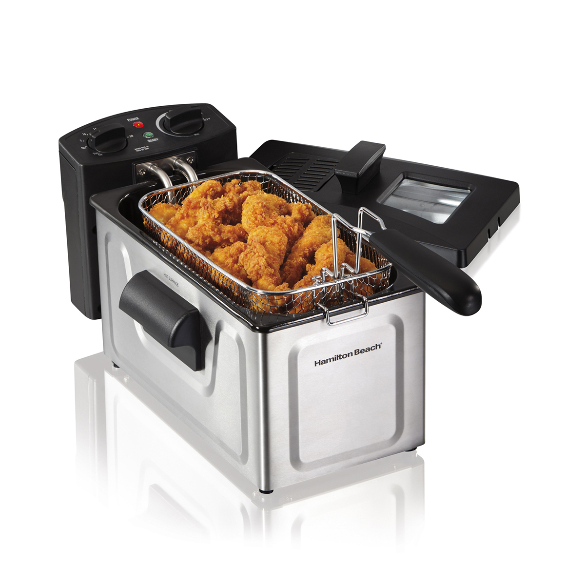 Deep Fryer, 8 Cup Oil Capacity with Timer (35200)
