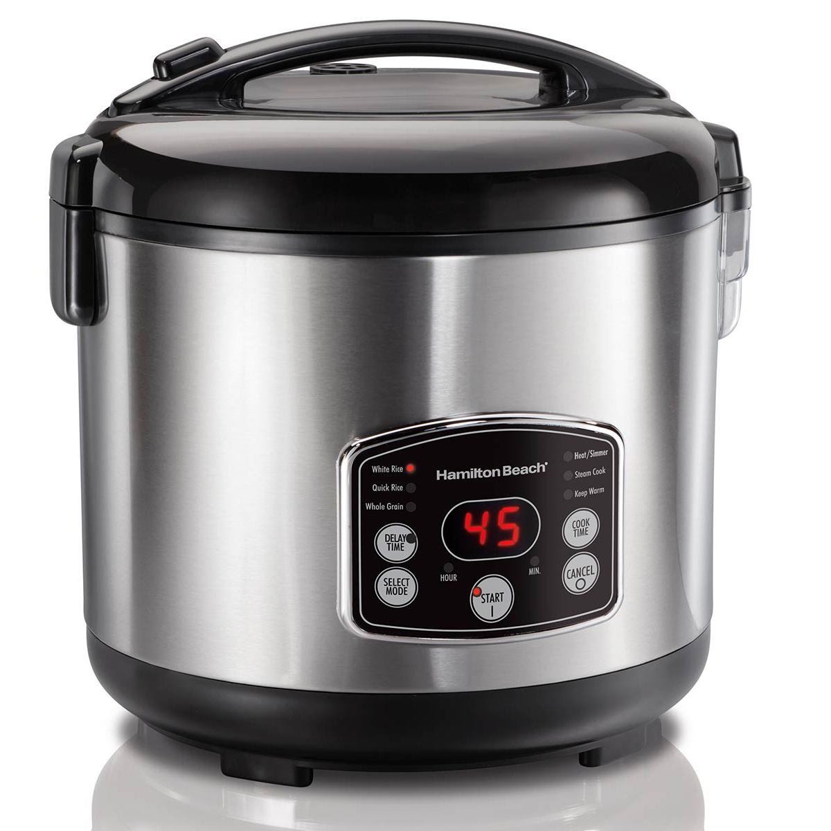 Digital Simplicity™ 4-20 Cup Rice Cooker and Steamer (37541R)