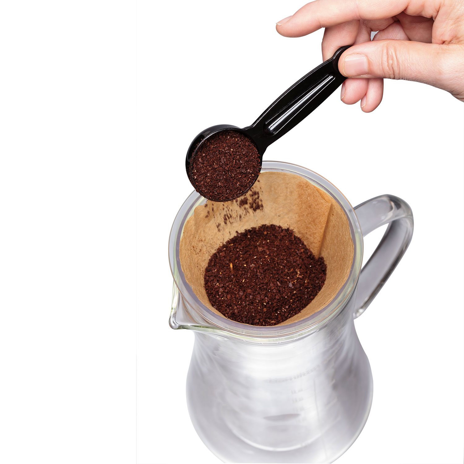 Hamilton Beach Pour Over Coffee Maker, 17 Ounce Glass Carafe 40406