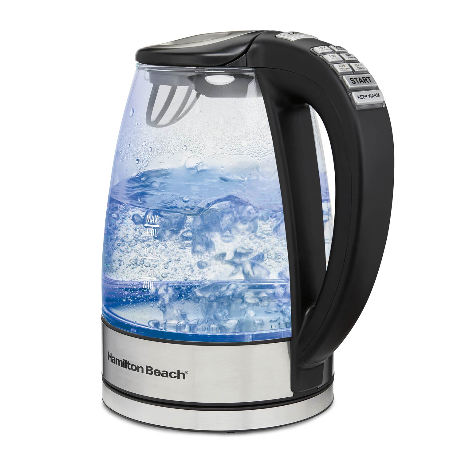 1.7 Liter Variable Temperature Glass Kettle (40941RG)