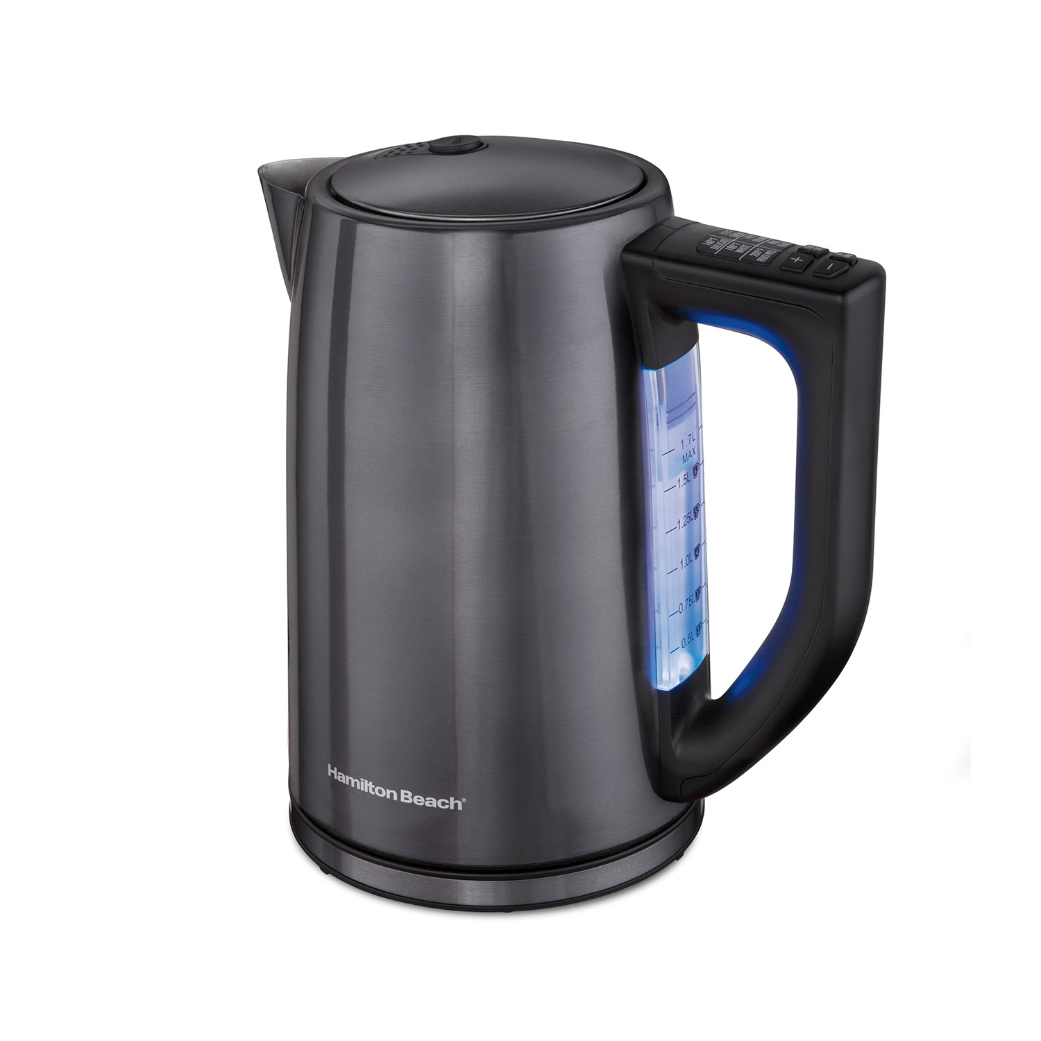 Black Stainless 1.7 Liter Variable Temperature Kettle (41027)