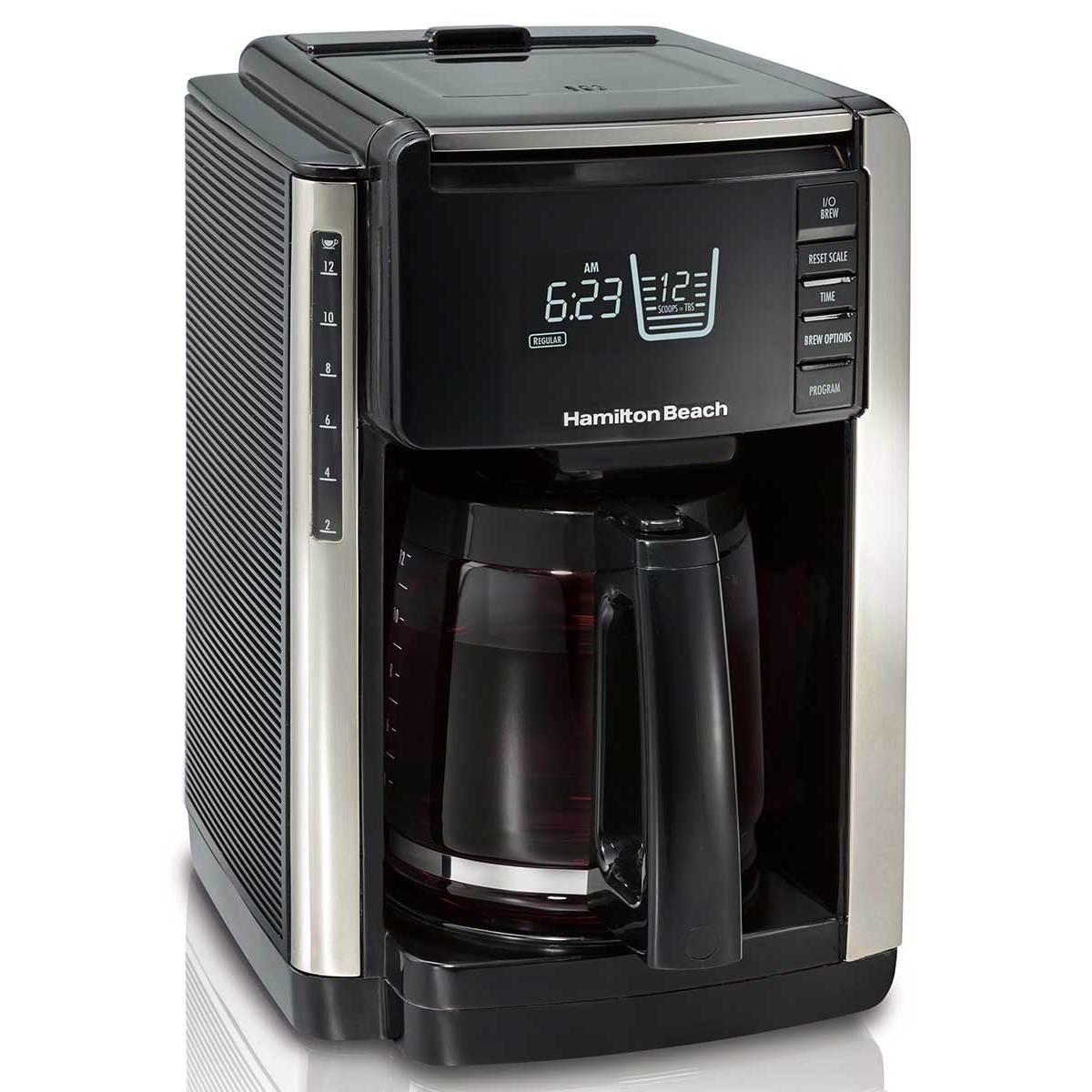 Hamilton Beach TruCount™ 12-Cup Coffee Maker with Built-In