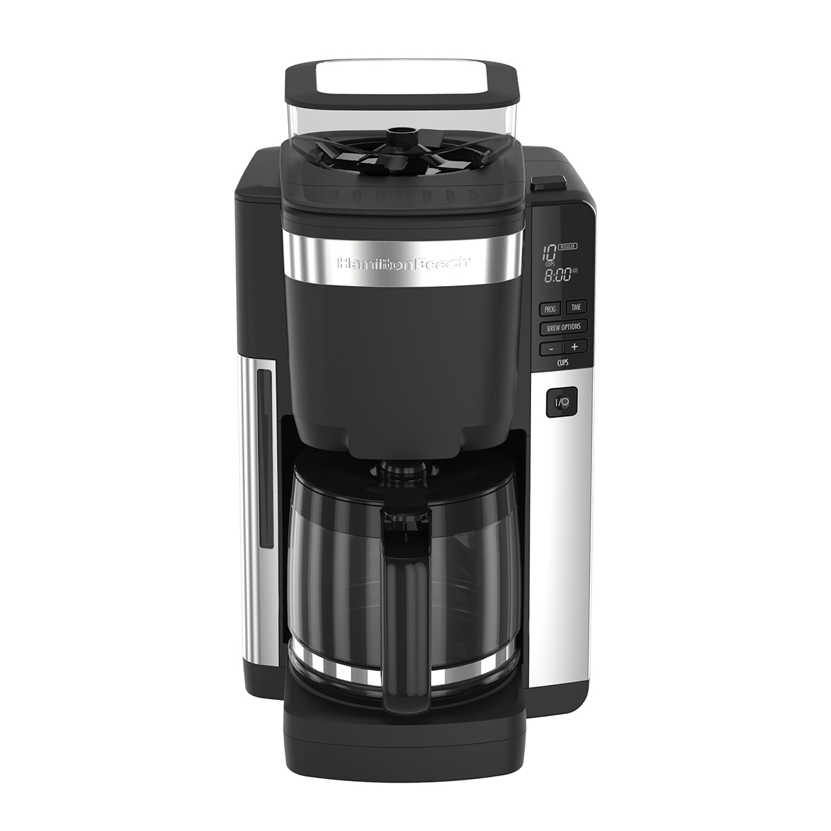 12 Cup Programmable Coffee Maker with Automatic Grounds Dispenser (45400)