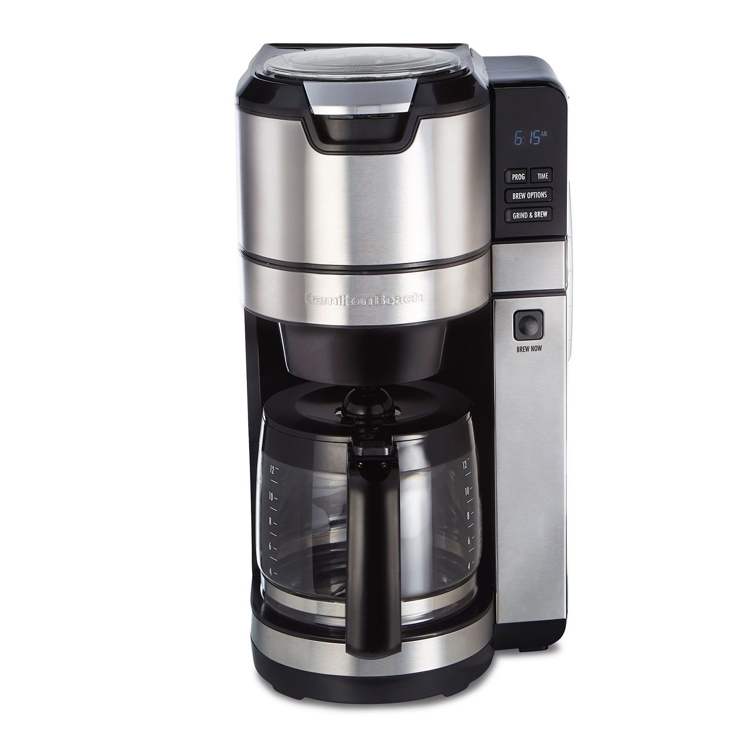 Hamilton Beach 12-Cup Grind & Brew Coffee Maker - 45500