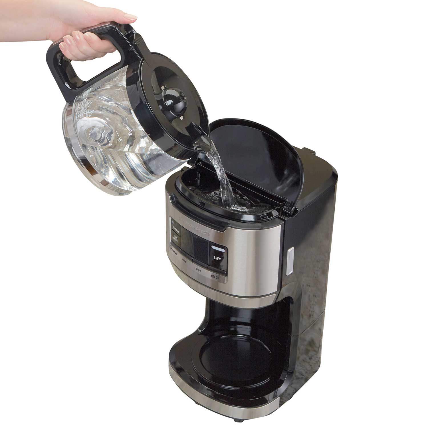 Hamilton Beach 14Cup Programmable FrontFill Coffee Maker 46390