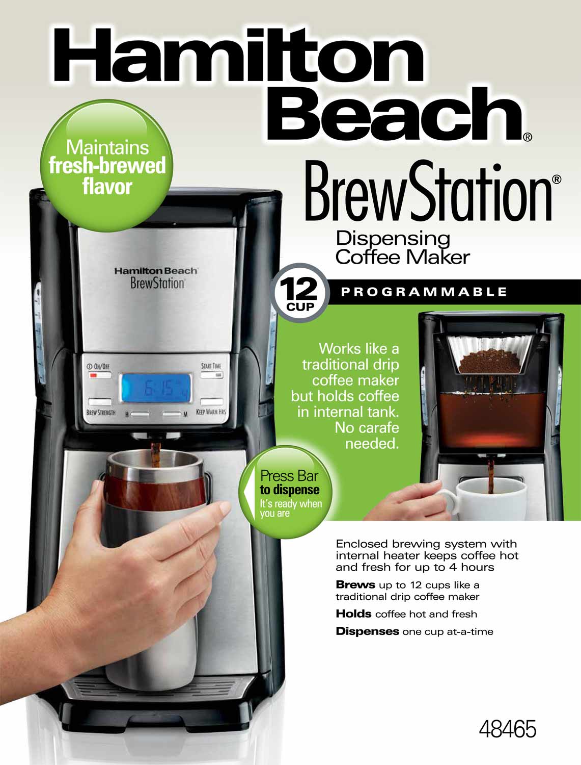 hamilton beach brewstation coffee maker
