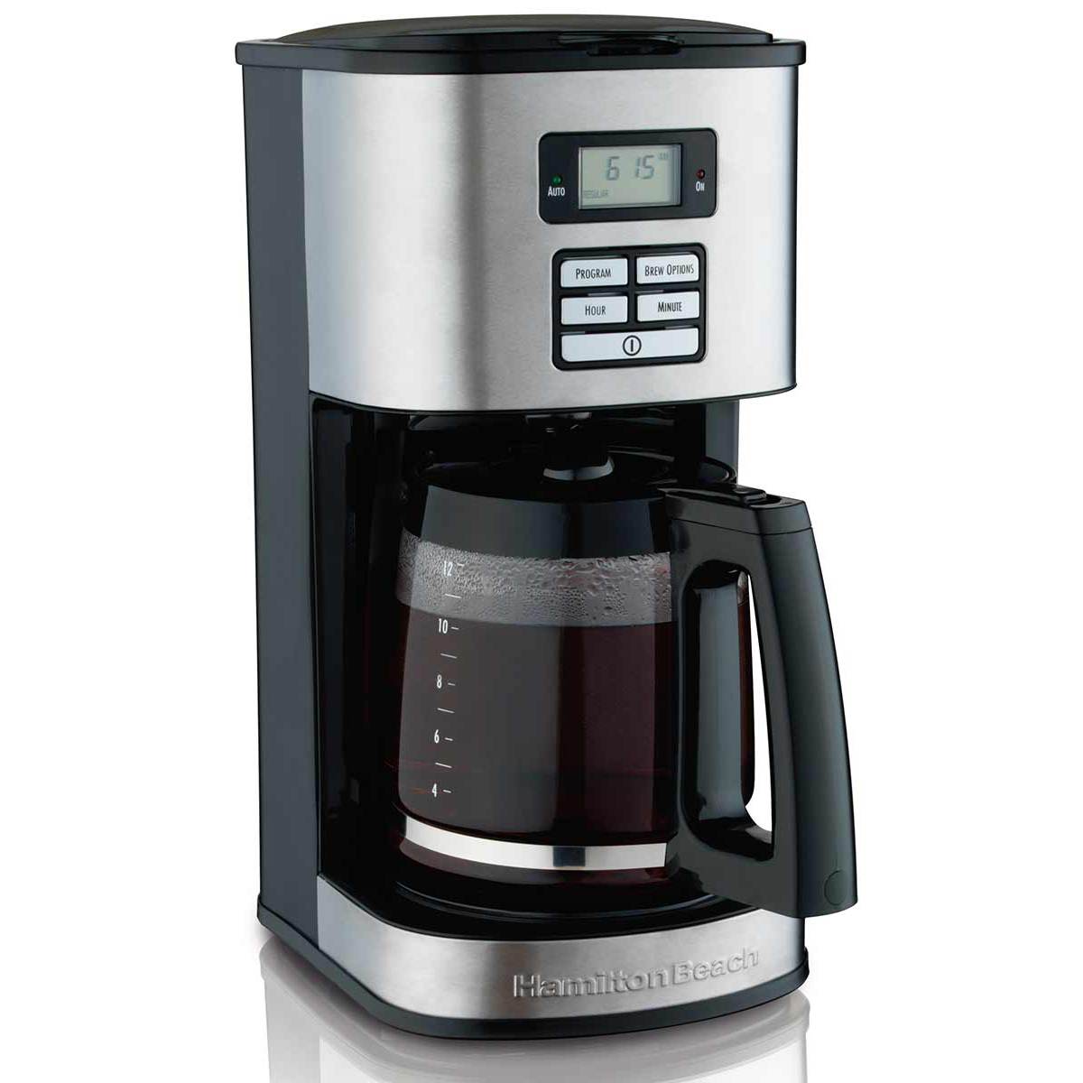 Hamilton Beach 12-Cup Coffee Maker Programmable for Cone