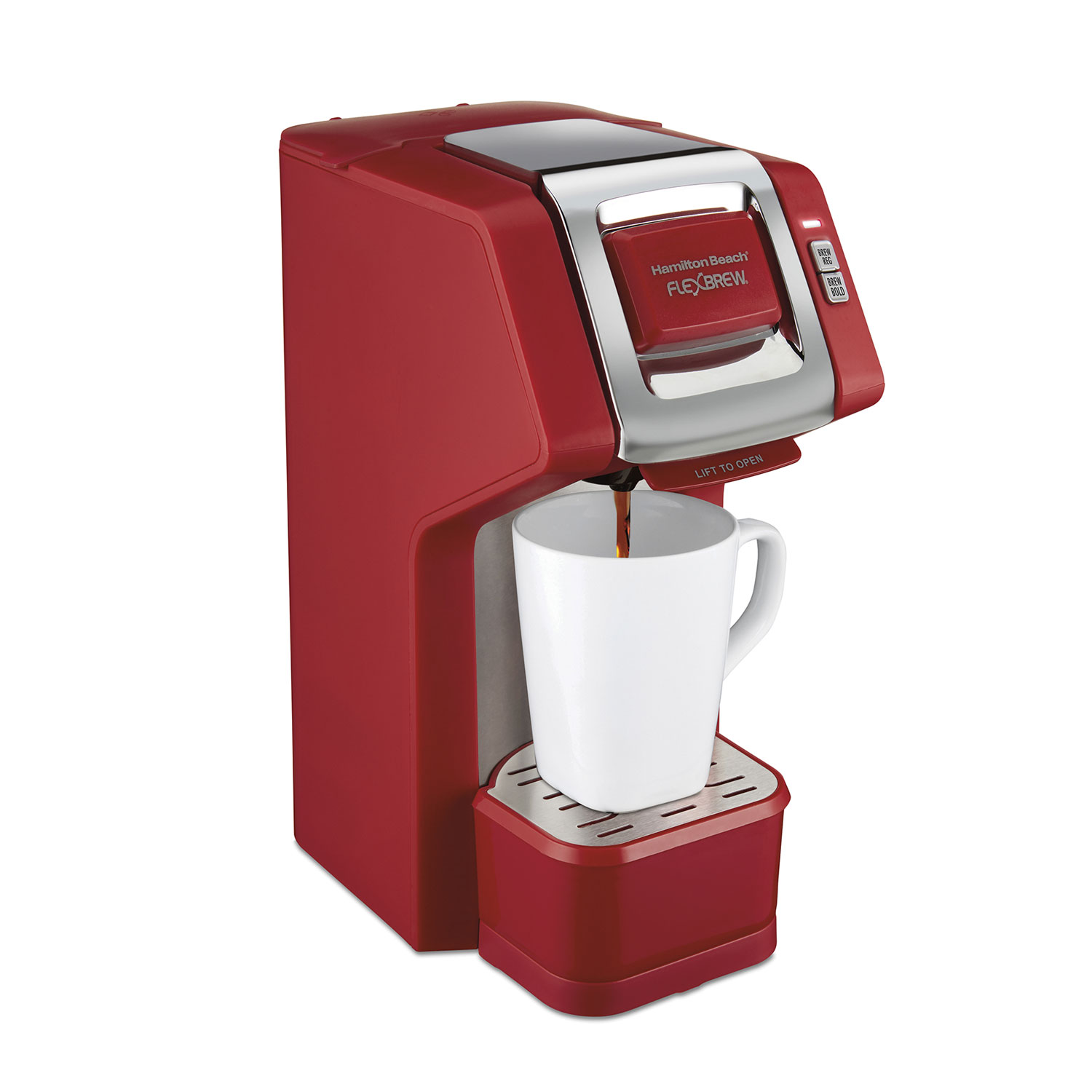 FlexBrew® Single-Serve Coffee Maker, Red (49945)
