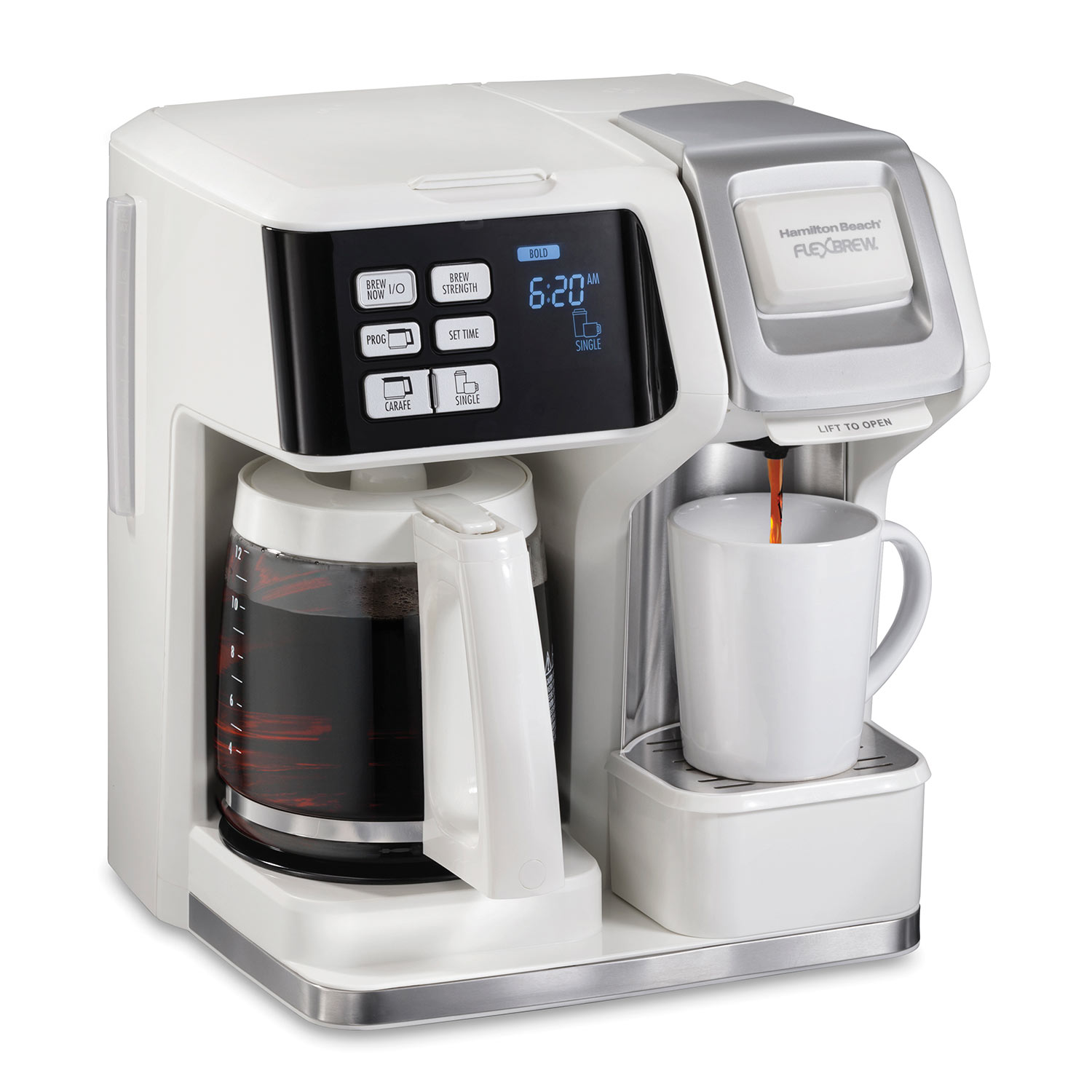 FlexBrew® Trio Coffee Maker, White (49947)